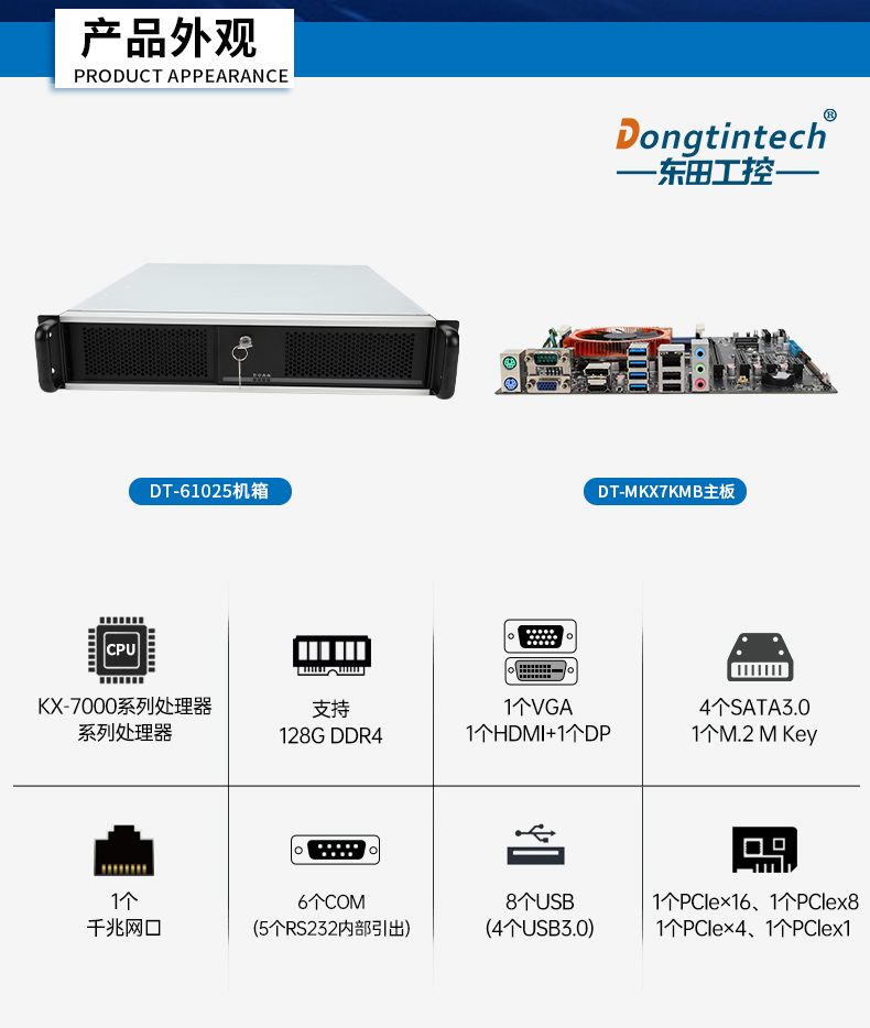 國產(chǎn)化2U工控機,兆芯KX-7000三顯輸出,智能交通邊緣計算主機,DT-61025-MKX7KMB.jpg