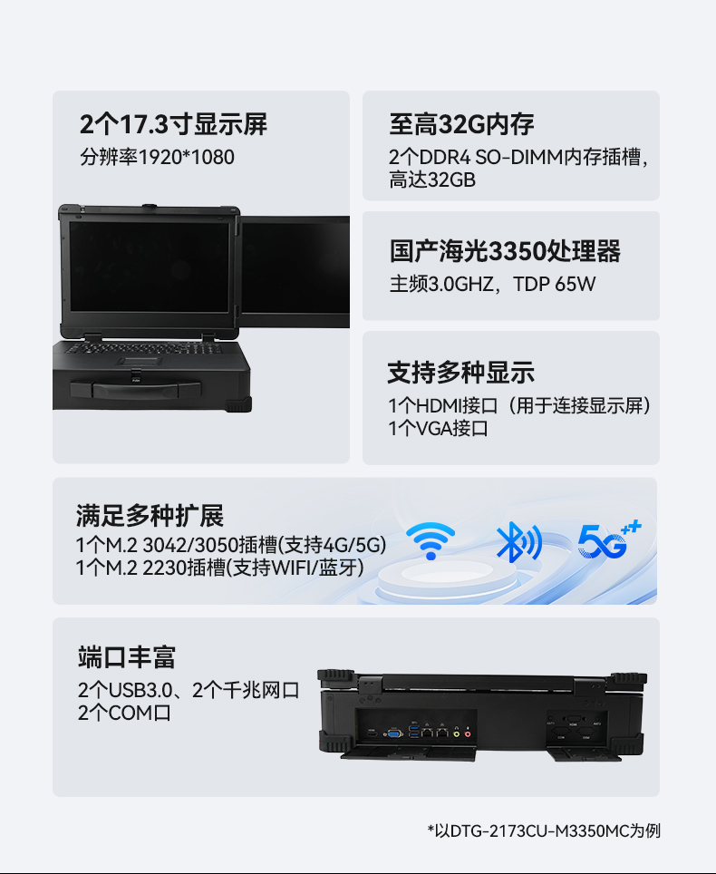 17.3寸雙屏加固機(jī),海光3350國(guó)產(chǎn)信創(chuàng)便攜機(jī),DTG-2173CU-M3350MC.jpg